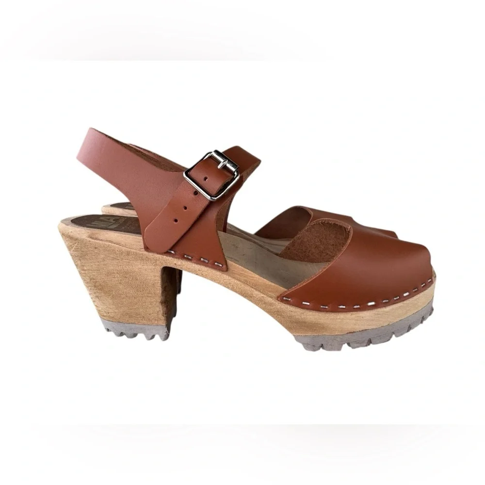 Mia Swedish Greta Clog Sandals - Picture 2 of 14